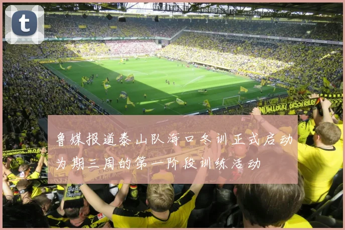 鲁媒报道泰山队海口冬训正式启动为期三周的第一阶段训练活动