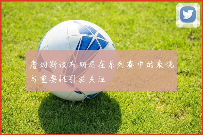 詹姆斯谈布朗尼在系列赛中的表现与重要性引发关注